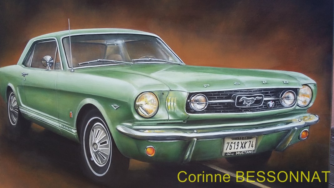 Ford Mustang 1966 0.65X0.54